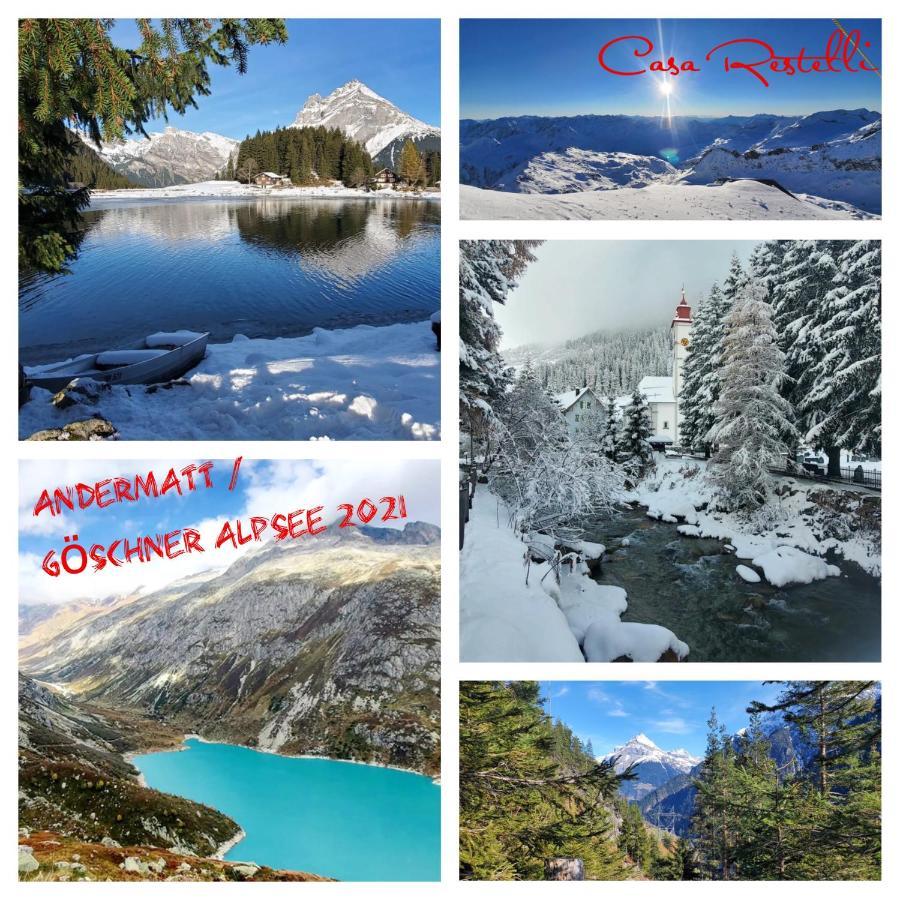 Casa Restelli Og - Nahe Andermatt Gotthard Gurtnellen Zewnętrze zdjęcie